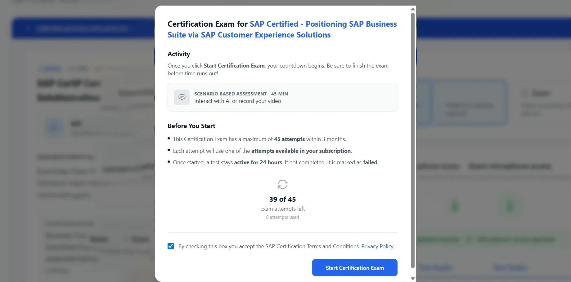 Scenario-Based Exam — Slide 6